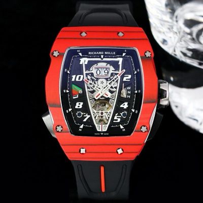 Richard Mille RM40-01 Red carbon fiber case Watch